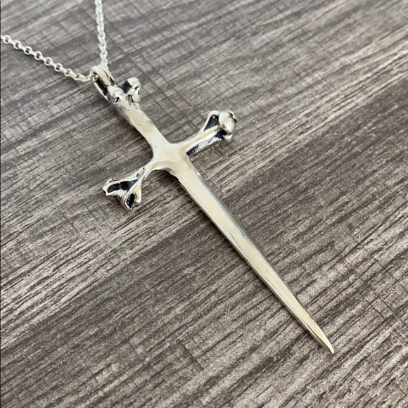 Souvenir Jewelry Jewelry - Souvenir Jewelry Sterling Omens Sword Necklace 🗡